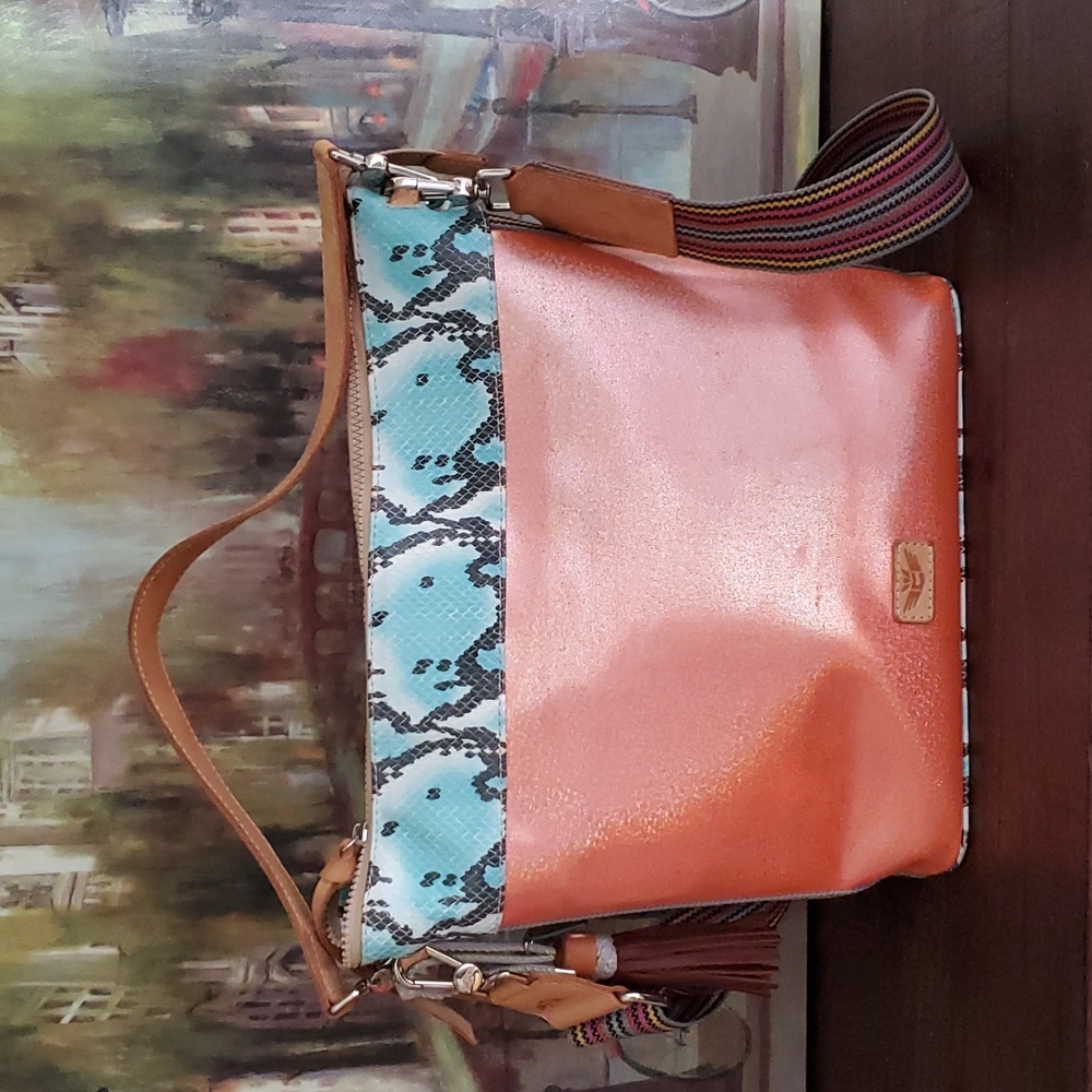 Consuela Carmen Hobo Bag Metallic Orange